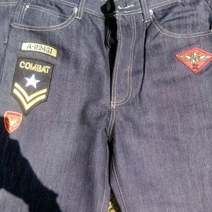 Men's Regal Army Black Jean